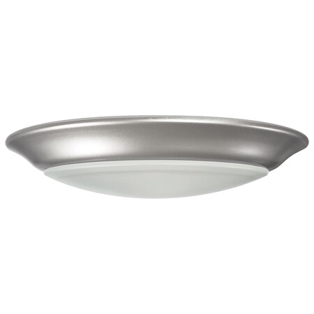 Nuvo 7-Inch LED Disk Light, CCT Selectable 3K/4K/5K, Brushed Nickel Finish 62/1665